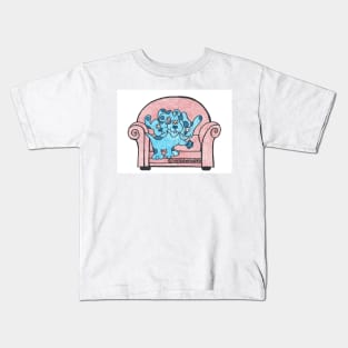 Blues Cerberus Kids T-Shirt